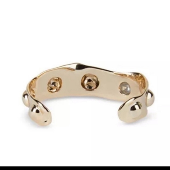 NWOT ALEXIS BITTAR MOULTON GOLD BRACELET EXQUISTE!! 🤩 - Picture 3 of 7